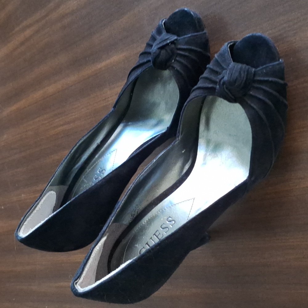 Guess Peep Toe High Heels 8M